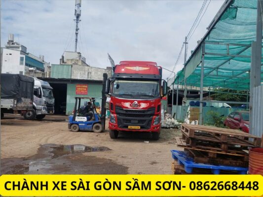 Lộ Trình Chành Xe Chuyển Hàng Sài Gòn Sầm Sơn