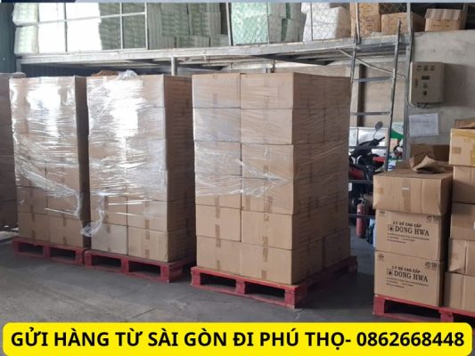Gửi hàng từ Sài Gòn đi Phú Thọ
