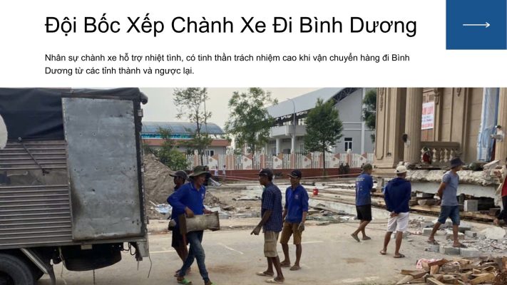 Nhân Sự Chành Xe Đi Bình Dương