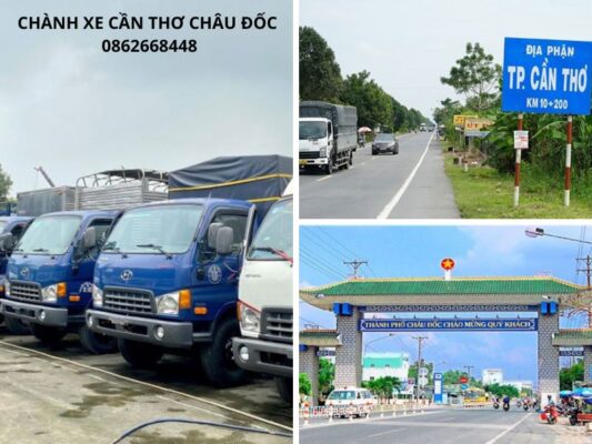 Chành xe chuyển hàng Cần Thơ Châu Đốc