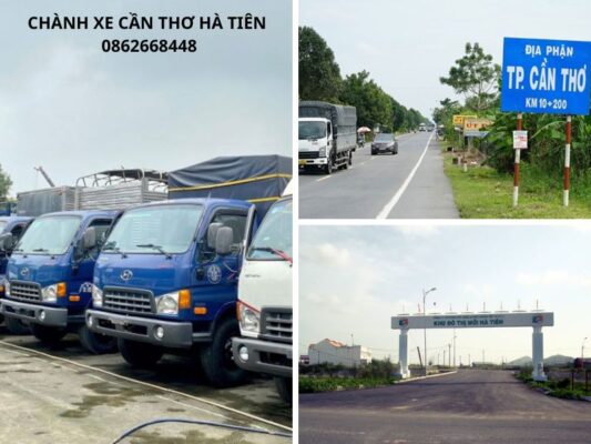 Chành xe chuyển hàng Cần Thơ Hà Tiên