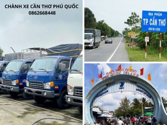 Chành xe chuyển hàng Cần Thơ Phú Quốc