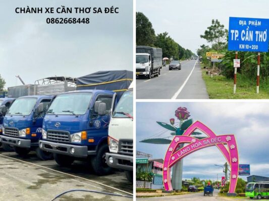 Chành xe chuyển hàng Cần Thơ Sa Đéc
