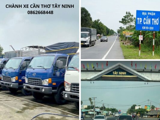 Chành xe chuyển hàng Cần Thơ Tây Ninh