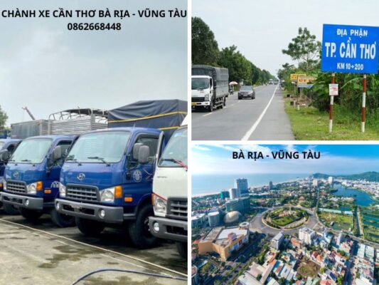 Chành xe chuyển hàng Cần Thơ Bà Rịa Vũng Tàu