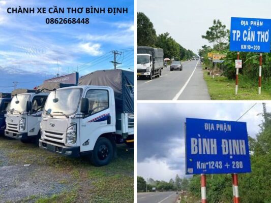 Chành xe chuyển hàng Cần Thơ Bình Định