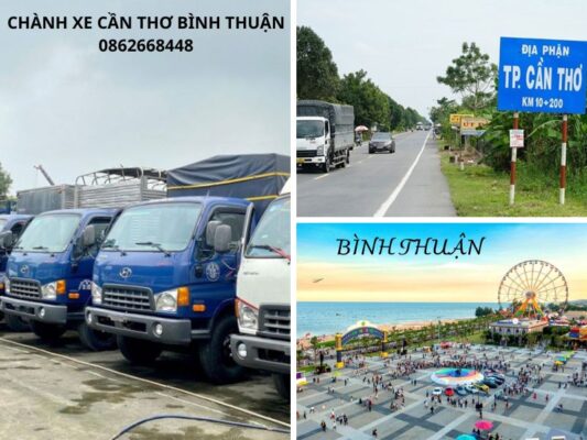 Chành xe chuyển hàng Cần Thơ Bình Thuận