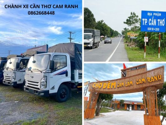 Chành xe chuyển hàng Cần Thơ Cam Ranh