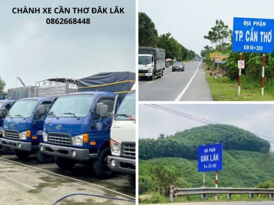 chành xe chuyển hàng cần thơ đắk lắk