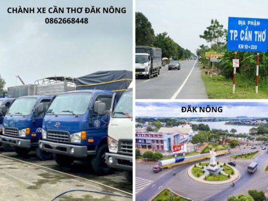 Chành xe chuyển hàng Cần Thơ Đắk Nông