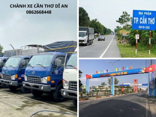 Chành xe chuyển hàng Cần Thơ Dĩ An