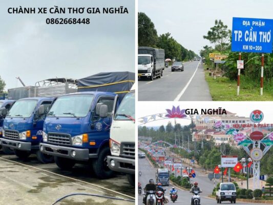 Chành xe chuyển hàng Cần Thơ Gia Nghĩa