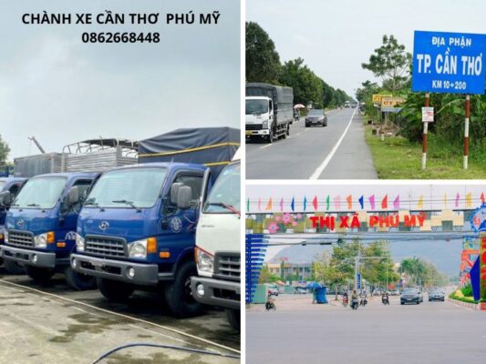 Chành xe chuyển hàng Cần Thơ Phú Mỹ