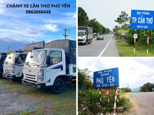 Chành xe chuyển hàng Cần Thơ Phú Yên