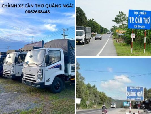Chành xe chuyển hàng Cần Thơ Quảng Ngãi