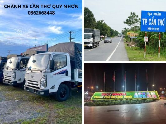 Chành xe chuyển hàng Cần Thơ Quy Nhơn