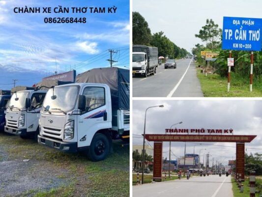 Chành xe chuyển hàng Cần Thơ Tam Kỳ