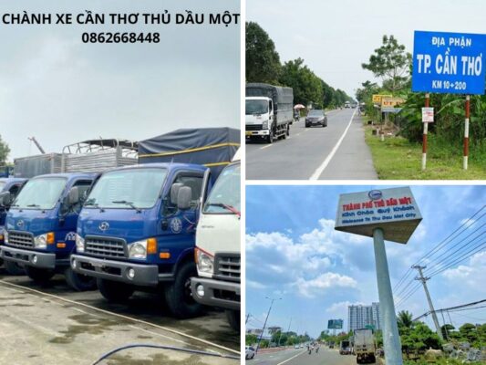 Chành xe chuyển hàng Cần Thơ Thủ Dầu Một