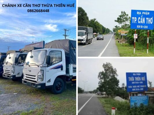 Chành xe chuyển hàng Cần Thơ Thừa Thiên Huế