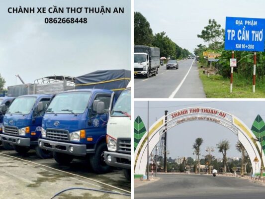 Chành xe chuyển hàng Cần Thơ Thuận An