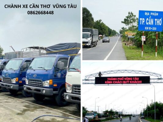 Chành xe chuyển hàng Cần Thơ Vũng Tàu