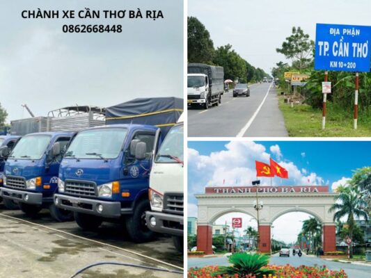Chành xe chuyển hàng Cần Thơ Bà Rịa