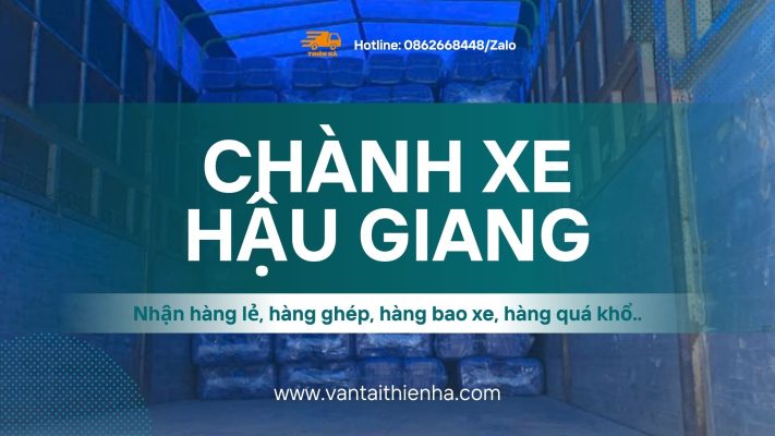 Chành Xe Hậu Giang Giá Tốt