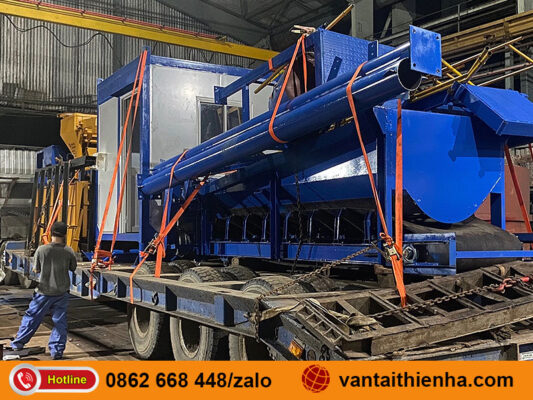 Xe chở hàng đi Hải Dương