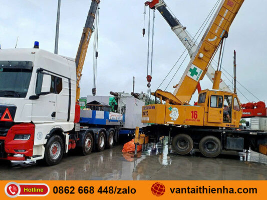 Xe gửi hàng đến Hòa Bình