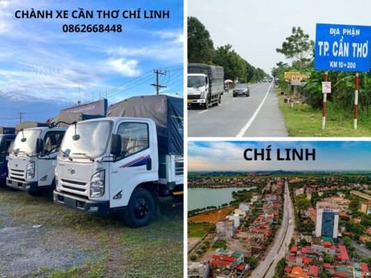 Chành xe chuyển hàng Cần Thơ Chí Linh