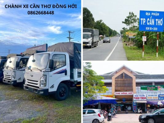 Chành xe chuyển hàng Cần Thơ Đồng Hới