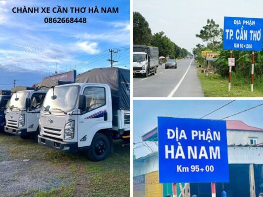 Chành xe chuyển hàng Cần Thơ Hà Nam
