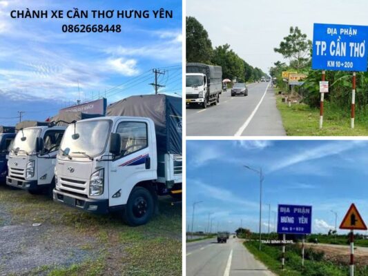 Chành xe chuyển hàng Cần Thơ Hưng Yên