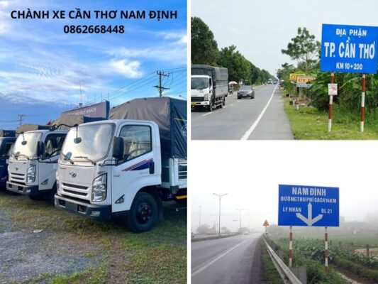 Chành xe chuyển hàng Cần Thơ Nam Định