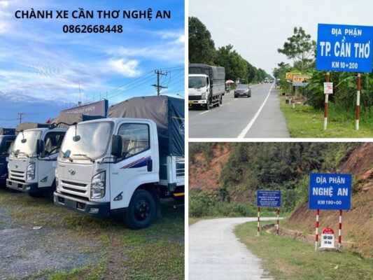 Chành xe chuyển hàng Cần Thơ Nghệ An