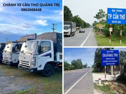 Chành xe chuyển hàng Cần Thơ Quảng Trị