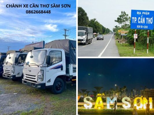 Chành xe chuyển hàng Cần Thơ Sầm Sơn