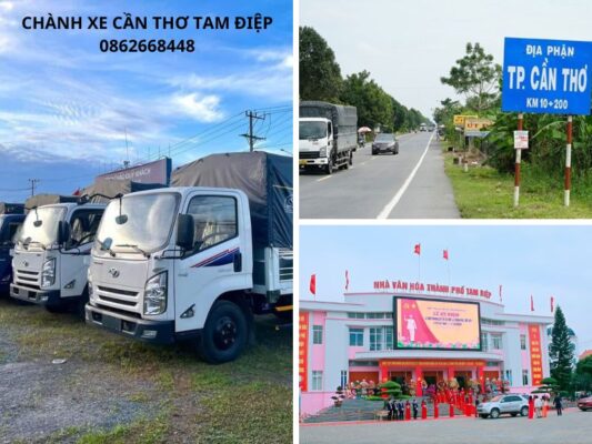 Chành xe chuyển hàng Cần Thơ Tam Điệp