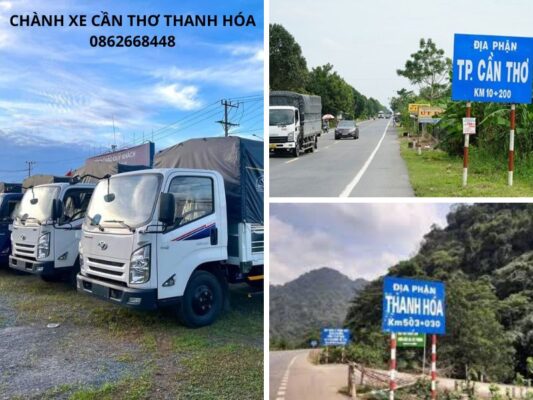 Chành xe chuyển hàng Cần Thơ Thanh Hóa