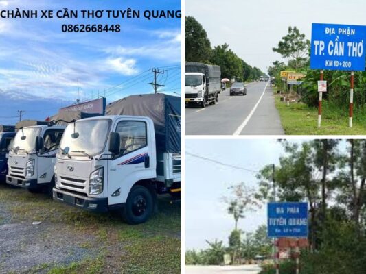Chành xe chuyển hàng Cần Thơ Tuyên Quang