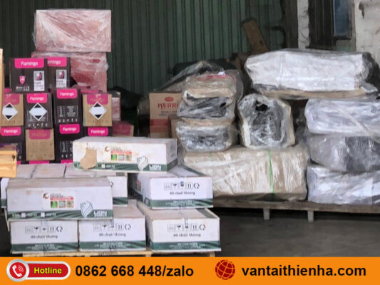 Chành xe gửi hàng Bắc Giang đến Kiên Giang