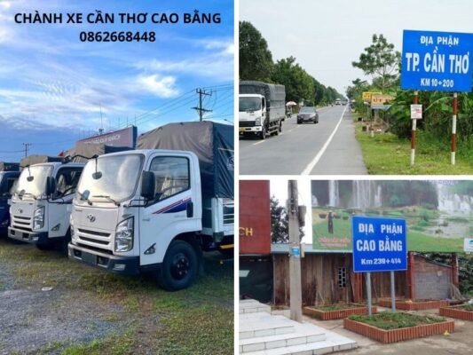 Chành xe chuyển hàng Cần Thơ Cao Bằng