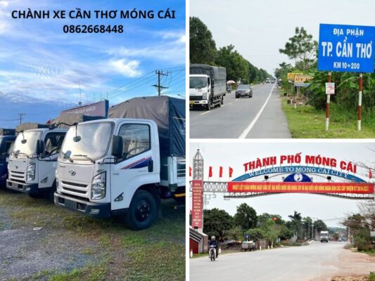 Chành xe chuyển hàng Cần Thơ Móng Cái