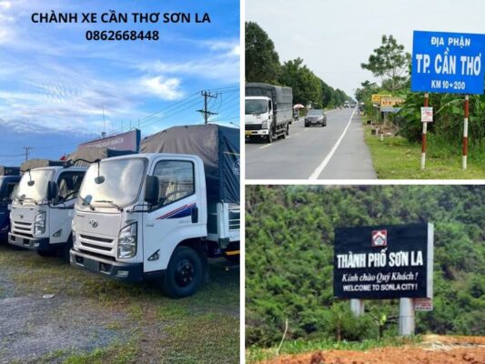 Chành xe chuyển hàng Cần Thơ Sơn La