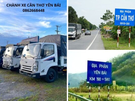Chành xe chuyển hàng Cần Thơ Yên Bái