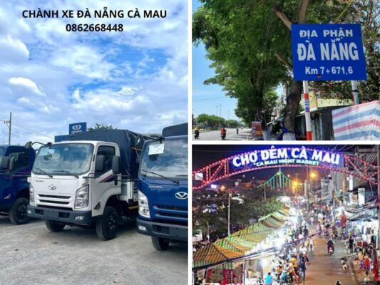 Chành xe chuyển hàng Đà Nẵng Cà Mau