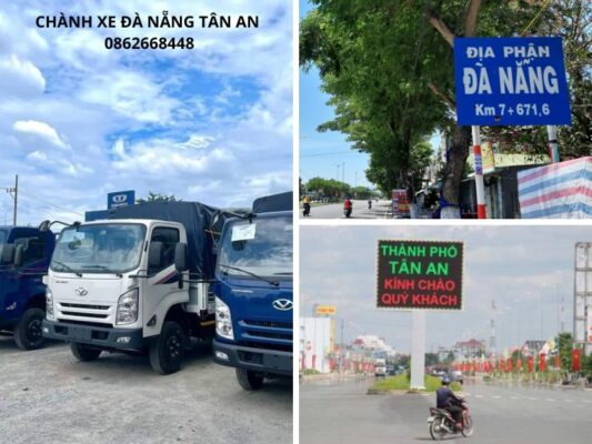 Chành xe chuyển hàng Đà Nẵng Tân An