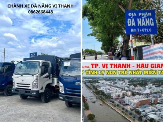 Chành xe chuyển hàng Đà Nẵng Vị Thanh