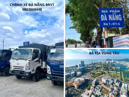 Chành xe chuyển hàng Đà Nẵng Bà Rịa Vũng Tàu
