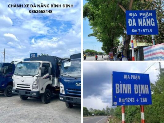 Chành xe chuyển hàng Đà Nẵng Bình Định